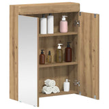 Bathroom Mirror Cabinet TULUM Artisan Oak 60 x 16.5 x 78 cm 880370