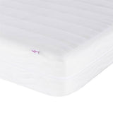 Bed with Mattress "Dover" Black Single Faux Leather 3208490