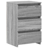 Bed Cabinets 2 pcs Grey Sonoma 40x35x62.5 cm Engineered Wood 815174