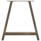 Dining Table Legs A-Shaped 2 pcs 70x cm Steel 4012855