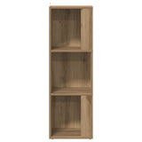 Corner Cabinet Artisan Oak 33x33x100 cm Engineered Wood 856721
