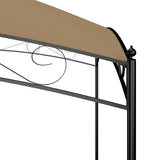 Gazebo 3x4x2.65 m Taupe 180 g/m 313910