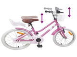 Kids Bike 18 Inches for 5-7 Years Old Light Pink 42009224