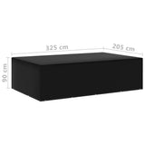 Garden Furniture Covers 2 pcs 12 Eyelets 325x205x90 cm 3082842