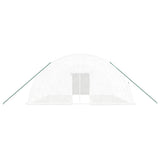Greenhouse with Steel Frame White 36 m 6x6x2.85 m 3188117