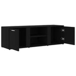 TV Cabinet Black 120x34x37 cm Engineered Wood 801162