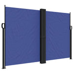 Retractable Side Awning Blue 160x600 cm 4004626