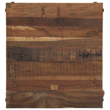 Coffee Table Brown 60 x 55 x 40 cm Solid reclaimed wood 4019622