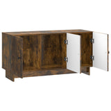 TV Cabinet Smoked Oak 99 x 34.5 x 50 cm Engineered Wood 894030