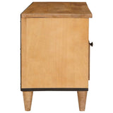 TV Cabinet with Drawer 100 x 33 x 46 cm Solid Mango Wood 4018096