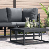 Outdoor Furniture Anthracite 70 x 70.5 x 32 cm Steel 42009990
