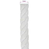 Rope White 2 x 2 x 5000 cm Cotton 42011874