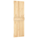 Sliding Door with Hardware Set 70x210 cm Solid Wood Pine 3203116