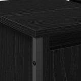 Bathroom Sink Cabinet Black Oak 60 x 35 x 60 cm Engineered wood 869179