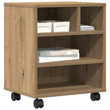Printer Stand Artisan Oak 41 x 32 x 48 cm Engineered Wood 862280