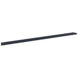 Window Sill Anthracite with wood grain 140 x 15 x 4.5 cm PVC 42046949