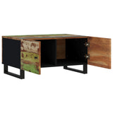 Coffee Table 80x50x40 cm Solid Wood Reclaimed&Engineered Wood 350638