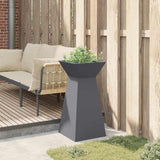 Pillar Planter Anthracite 35 x 35 x 73 cm 873842