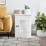 ZNTS Dog Crate Furniture White 45x62x59 cm Engineered Wood 838309
