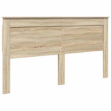 Headboard with Headboard Sonoma Oak 200 cm Engineered Wood 887419
