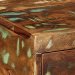Wall-mounted TV Cabinet 100x30x19 cm Solid Wood Reclaimed 4017465