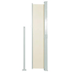 Patio Retractable Side Awning 170x300 cm Cream 48365