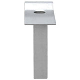 Mesh Garden Gate Galvanised Steel 300x200 cm Grey 143367