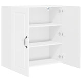 Wall Cabinet PORTO High Gloss White 80 x 31 x 80 cm 885409