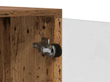 Highboard 2 pcs Old Wood 68 x 37 x 142 cm Engineered Wood 3402644