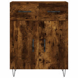 Highboard Smoked Oak 69.5x34x180 cm Engineered Wood 3198182
