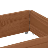 Pallet Collar Brown 150x50 cm Solid Wood Pine 4010296