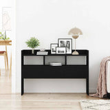 Sideboard Black Oak 105 x 30 x 70 cm Engineered Wood 862666