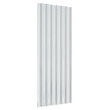 ZNTS Roof Panels 12 pcs Powder-coated Steel Green 100x36 cm 319142