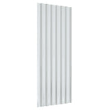 Roof Panels 12 pcs Galvanised Steel Brown 100x36 cm 319144