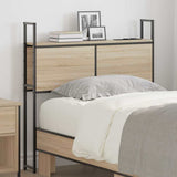 Storage Headboard with Charging Station Sonoma oak 90 cm 859786