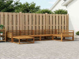 Outdoor Sofa Set 6 pcs Natural Solid Acacia Wood 3382707