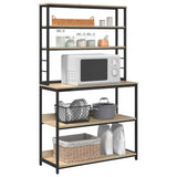 Kitchen Shelf Sonoma Oak 100 x 40 x 168 cm Engineered Wood 883893