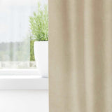 Blackout Curtains 2 pcs Cream 140 x 260 cm Velvet 4107182