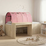 Bed with Tunnel 3 pcs Artisian Oak and Pink Engineered Wood 3423662