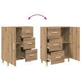 Sideboard Artisan Oak 34 x 69.5 x 90 cm Engineered wood 880653