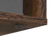 Sideboard with Drawer Smoked Oak 59.5 x 27 x 57 cm 8000536
