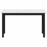 Bench White 80 x 35 x 45 cm Solid Pine Wood 892772