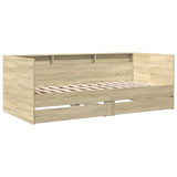 Daybed Sonoma Oak Engineered Wood 90 x 200 cm 3280848