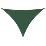 Sun Shade Sail Dark Green 7x5x5 m 100% Polyester Oxford 42002284