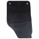 Car Mat 4 pcs Black suitable for VW POLO 2001-2009 NS Rubber 42029156