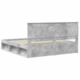 Bed Frame with Headboard Concerte 180 x 200 cm Solid Pine Wood 3410059
