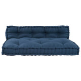 Sofa Cushion 2 pcs Indigo Fabric 4019096