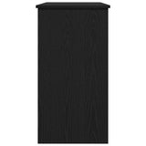 Desk Black 80x40x75 cm Engineered Wood 860473