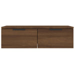 ZNTS Wall Cabinets 2 pcs Brown Oak 68x30x20 cm Engineered Wood 3115899