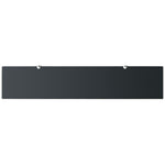 Floating Shelves 2 pcs Glass 100x20 cm 8 mm 3051533